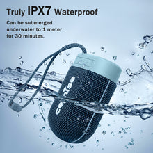 Load image into Gallery viewer, comiso IPX7 Waterproof Bluetooth Speakers, Portable Wireless Speakers with Rich Bass HD Sound, Small Compact Floating Speaker with 20H Playtime for Beach, Pool, Shower, Outdoor Travel