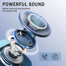 Load image into Gallery viewer, comiso IPX7 Waterproof Bluetooth Speakers, Portable Wireless Speakers with Rich Bass HD Sound, Small Compact Floating Speaker with 20H Playtime for Beach, Pool, Shower, Outdoor Travel