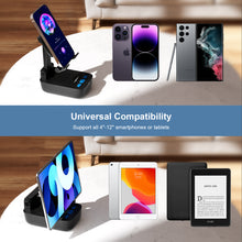 Load image into Gallery viewer, comiso Cell Phone Stand with Wireless Bluetooth Speaker, Punchy Bass & HD Stereo Sound Speaker for Home & Outdoors Compatible with iPhone/ipad/Samsung, Unique Ideal Gifts for Men Women