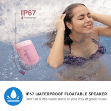 Load image into Gallery viewer, comiso IPX7 Waterproof Bluetooth Speakers, Portable Wireless Speakers with Rich Bass HD Sound, Small Compact Floating Speaker with 20H Playtime for Beach, Pool, Shower, Outdoor Travel