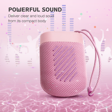Load image into Gallery viewer, comiso IPX7 Waterproof Bluetooth Speakers, Portable Wireless Speakers with Rich Bass HD Sound, Small Compact Floating Speaker with 20H Playtime for Beach, Pool, Shower, Outdoor Travel