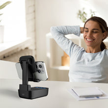Load image into Gallery viewer, comiso Cell Phone Stand with Wireless Bluetooth Speaker, Punchy Bass & HD Stereo Sound Speaker for Home & Outdoors Compatible with iPhone/ipad/Samsung, Unique Ideal Gifts for Men Women