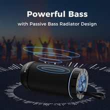 Load image into Gallery viewer, comiso Bluetooth Speaker, IPX5 Waterproof Portable Speaker with 360° HD Surround Sound, Punchy Bass, Wireless TWS Pairing, 24H Playtime, Wireless Speaker for Home/Outdoor/Camping/Beach, Birthday Gift