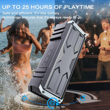 Load image into Gallery viewer, COMISO Bluetooth Speaker, Portable Speaker V5.3 with 20W Loud Stereo Sound, IPX7 Waterproof Speaker with Deep Bass, 24-Hour Playtime,Rugged Metal,Compact, Wireless Speaker For Outdoor/Home/Travel/Gift