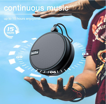 Load image into Gallery viewer, comiso C12 IPX7 Waterproof Shower Speaker, Portable Small Bluetooth Speaker Support TF Card, Bluetooth Speaker with Loud HD Sound and Robust Bass for Hiking/Camping/Kayak/Canoe/Beach/Gift
