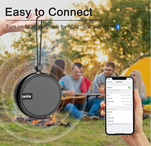 Load image into Gallery viewer, comiso C12 IPX7 Waterproof Shower Speaker, Portable Small Bluetooth Speaker Support TF Card, Bluetooth Speaker with Loud HD Sound and Robust Bass for Hiking/Camping/Kayak/Canoe/Beach/Gift