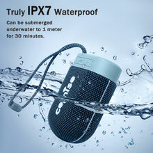 Load image into Gallery viewer, comiso IPX7 Waterproof Bluetooth Speakers, Portable Wireless Speakers with Rich Bass HD Sound, Small Compact Floating Speaker with 20H Playtime for Beach, Pool, Shower, Outdoor Travel
