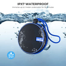 Load image into Gallery viewer, comiso IPX7 Waterproof Bluetooth Speaker, Wireless Shower Speakers with HD Sound, Small Outdoor Portable Speaker Support TF Card for Boating, Pool, Hiking, Camping, Gifts for Men &amp; Women
