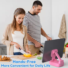 Load image into Gallery viewer, Gifts for Men Women, from Wife,Cell Phone Stand with Wireless Bluetooth Speaker, Punchy Bass &amp; HD Stereo Sound Speaker for Home &amp; Outdoors Compatible with iPhone/ipad/Samsung-Pink
