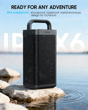 Load image into Gallery viewer, COMISO Portable Bluetooth Speaker with Deep Bass,150W Peak, IPX6 Waterproof Outdoor Speaker with 12H Playtime,Power Bank Function, Party Speaker with USB/AUX/Mic Inputs, Speakers for Home,Beach&amp;Travel
