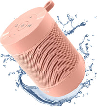 Load image into Gallery viewer, Portable Bluetooth Speaker, COMISO Bluetooth Wireless Mini Pocket Speaker, 360 HD Surround Sound &amp; Rich Stereo Bass, 12H Playtime, IPX5 Waterproof for Travel, Outdoors, Home and Party (Pink)
